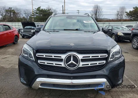 2018 Mercedes-Benz Gls 450 4Matic из США, поврежденный, VIN 4JGDF6EE3JB116236